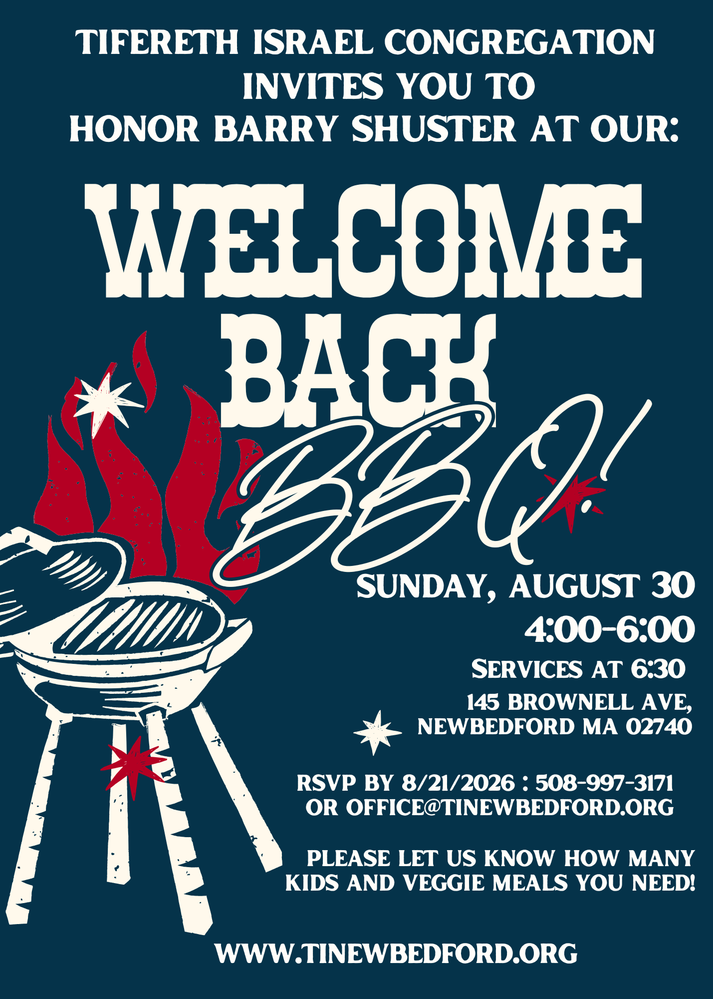 BBQ August 30, 2026